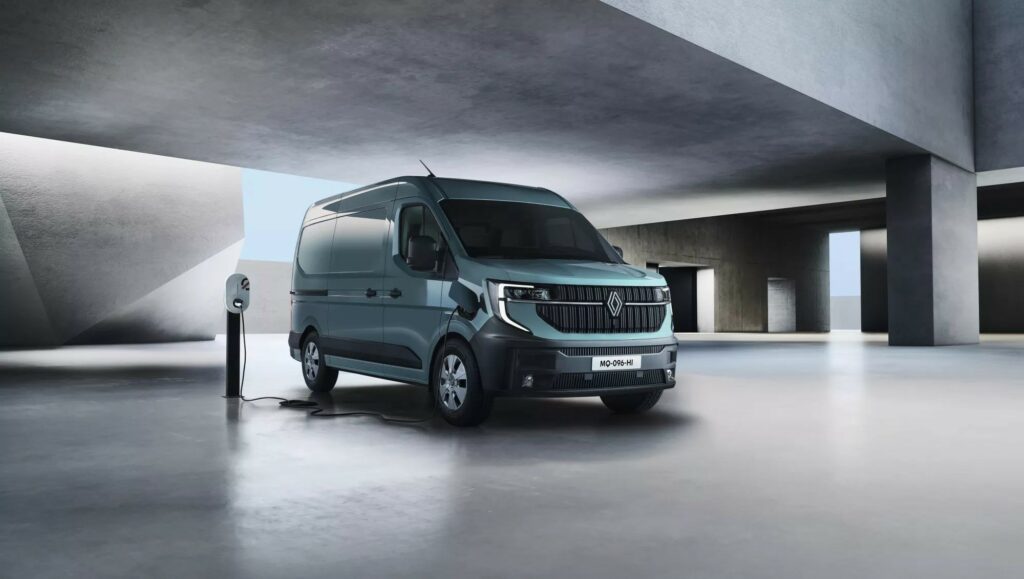 New Renault Master E-Tech electric's WLTP range – up to 460 km