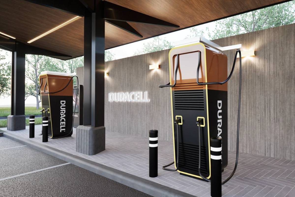 Duracell charging stations hpc dc uk evn