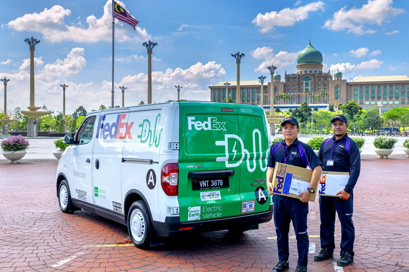 Fedex malaysia maxus e deliver