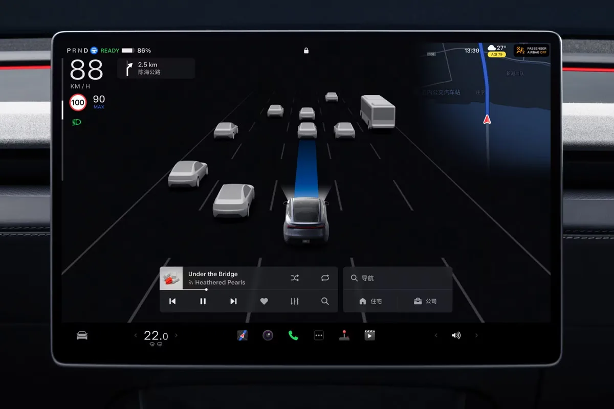 Tesla model y facelift