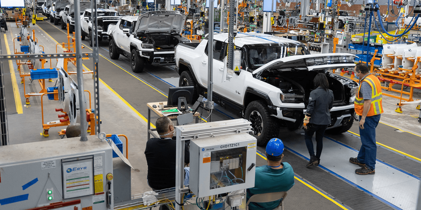 General motors gmc hummer ev produktion production min