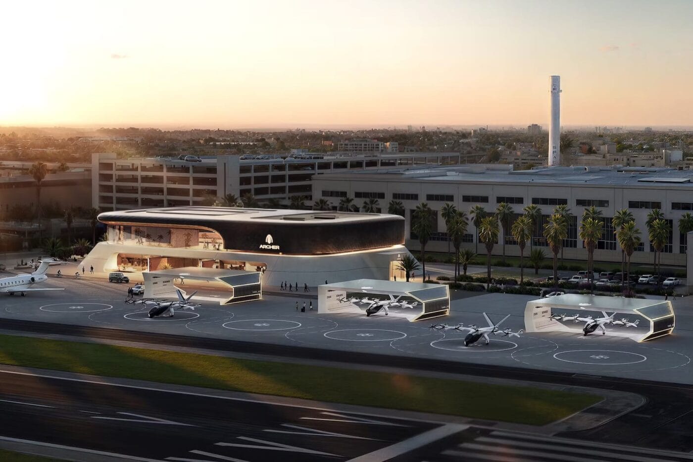 Archer hawthorne airport rendering