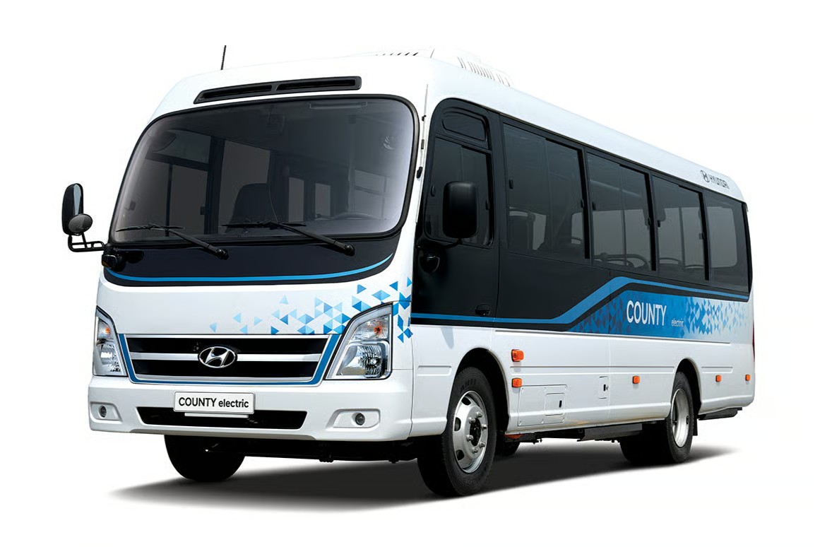 Hyundai county electric elektrobus electric bus