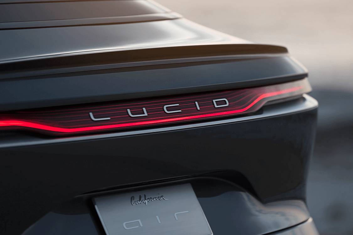 Lucid motors air logo