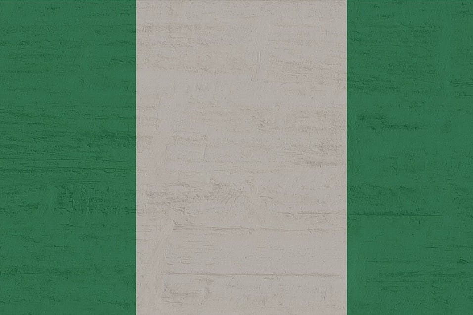 Nigeria flag symbolic