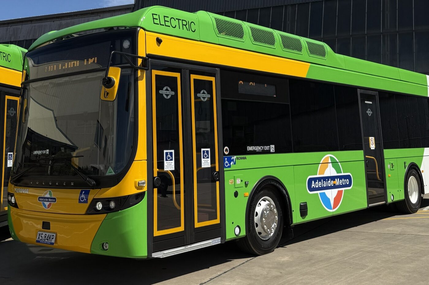 Adelaide metro south australia electric buses scania