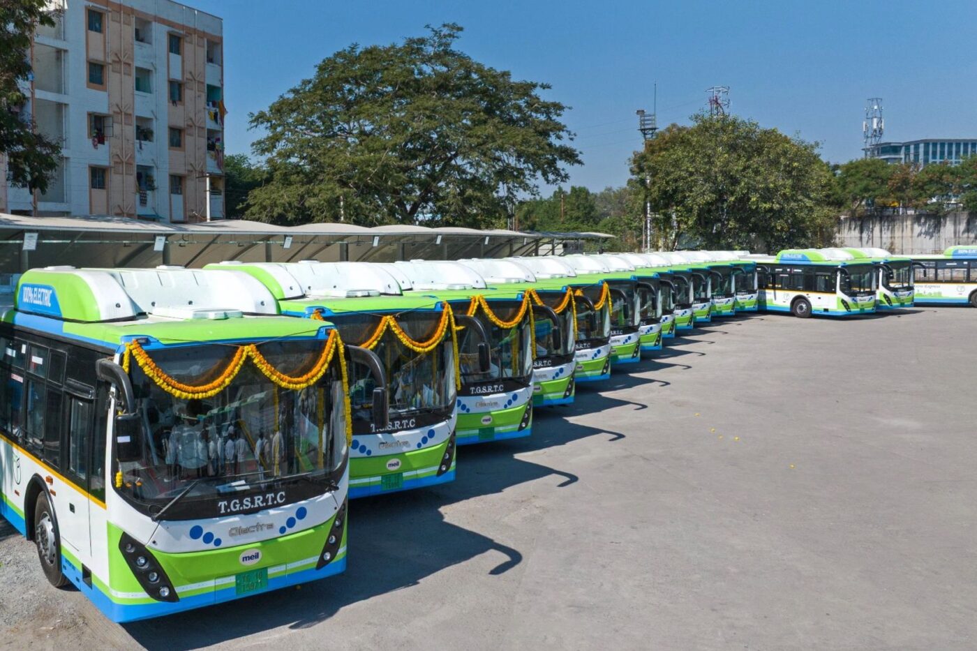 Tgsrtc electric buses