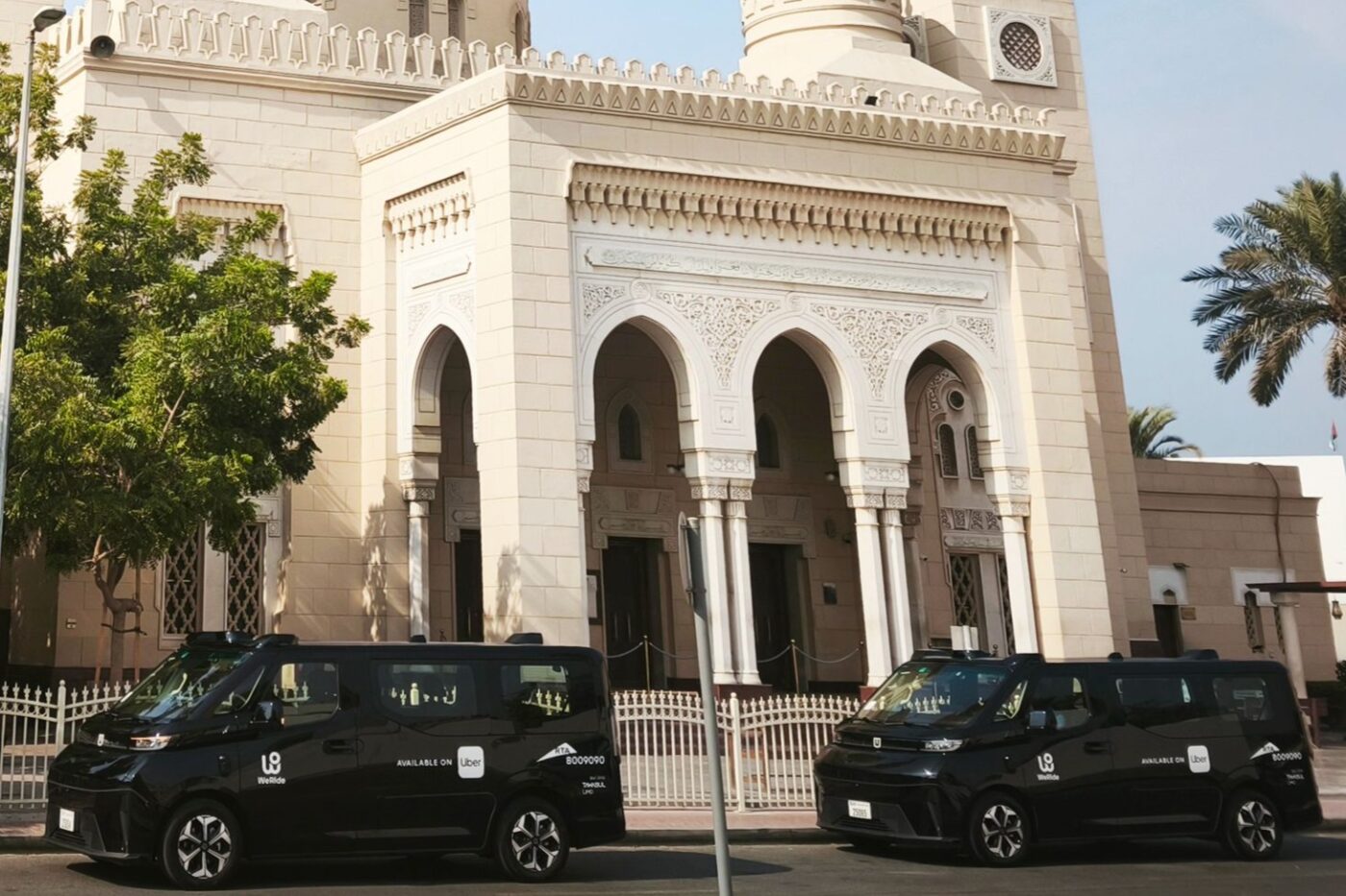Uber x weride robotaxi launch dubai