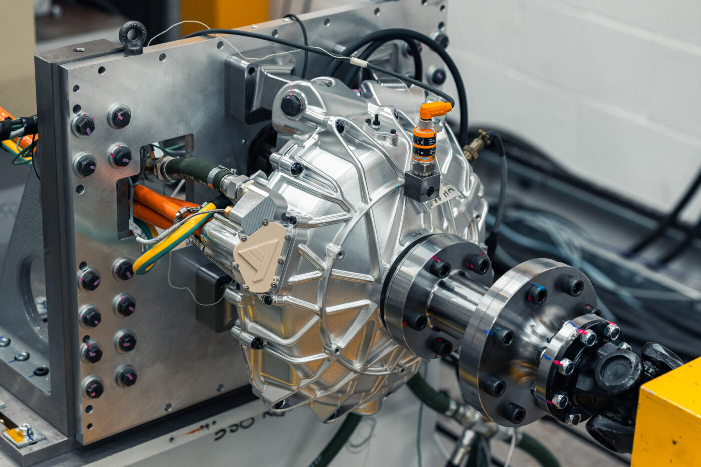 Yasa axialfulssmotor radnabenantrieb