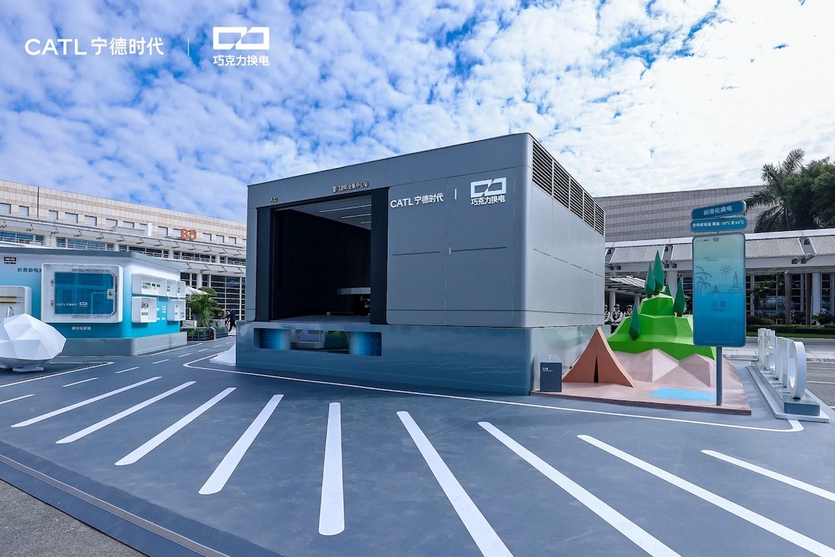 Catl batterietauschstation