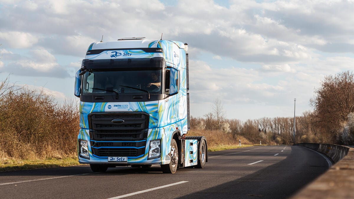 Selv brennstoffzellen truck rwth aachen
