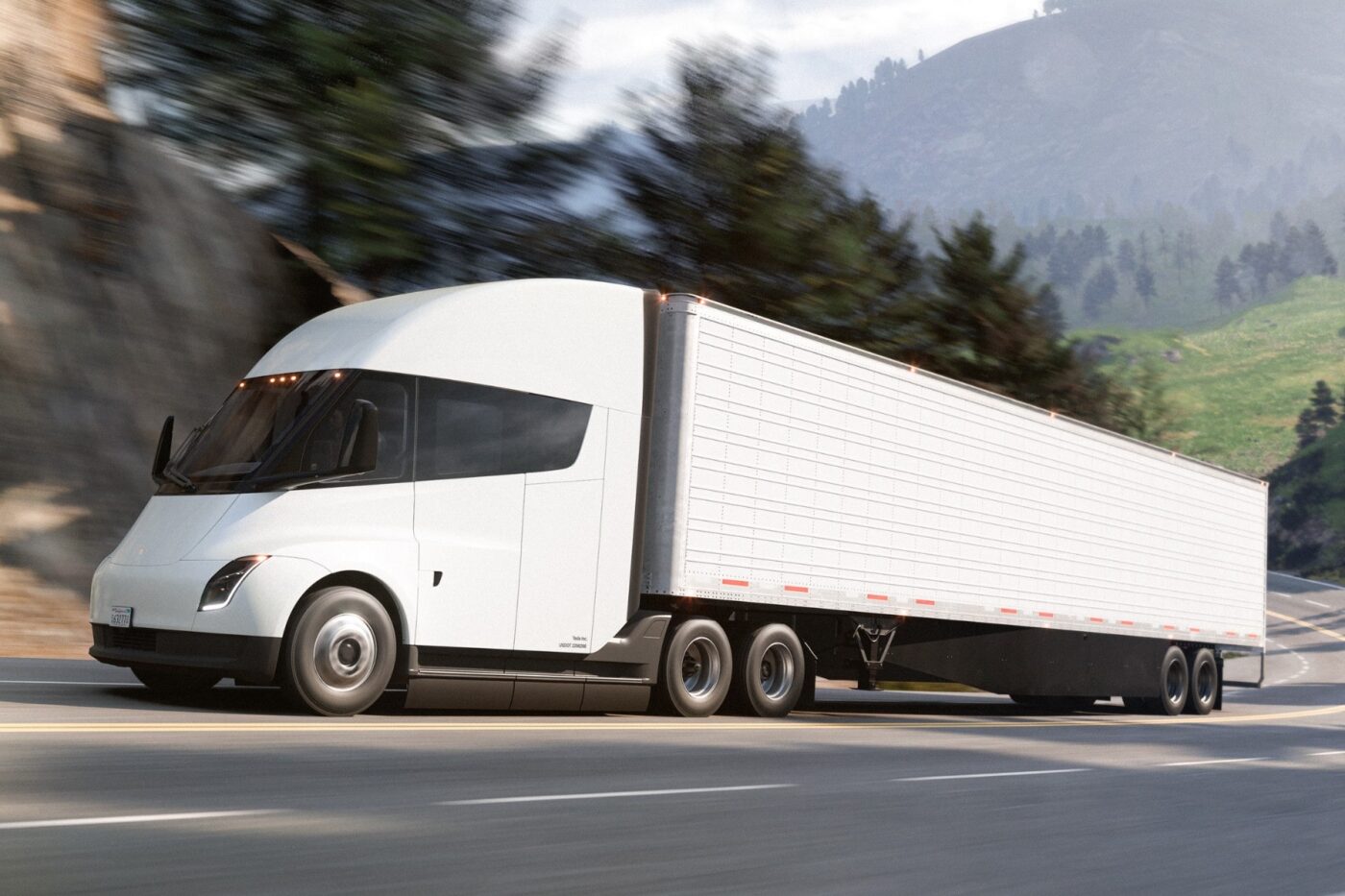 Tesla semi e lkw electric truck min