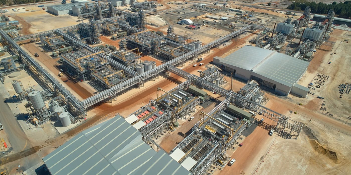 Albermarle lithiumhydroxid kemerton australien australia min