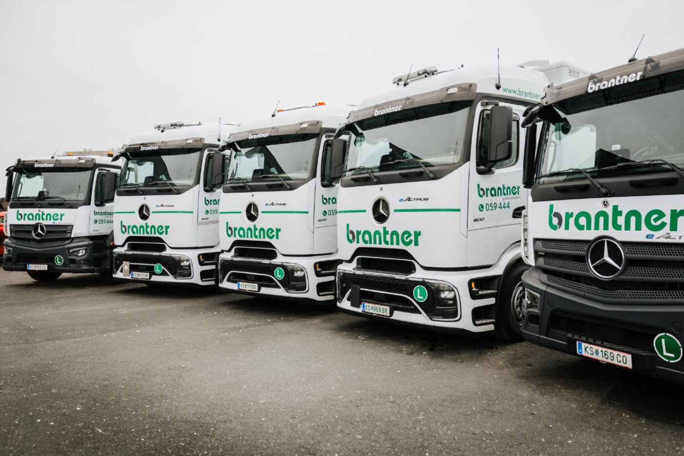 Brantner e lkw eactros eactros muellfahrzeuge oesterreich