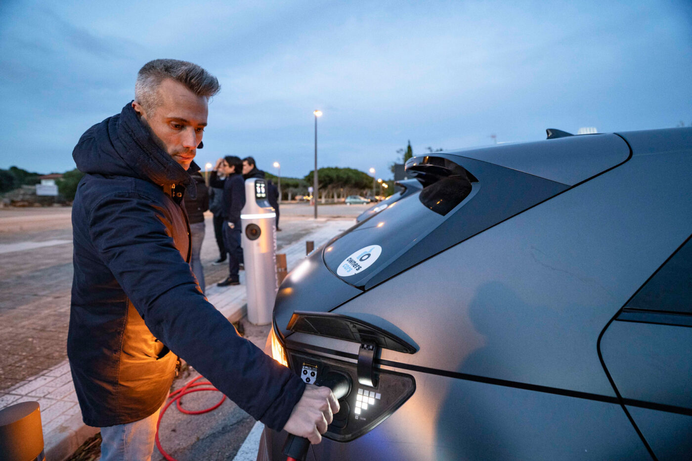 Endesa menorca flow ladestation ac typ hyundai ioniq