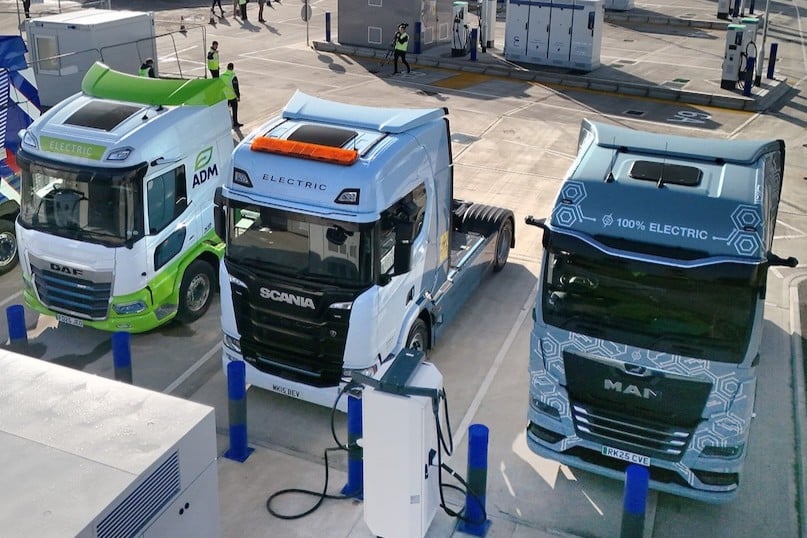 Fleete opens port of tilbury ehgv charging hub cropped