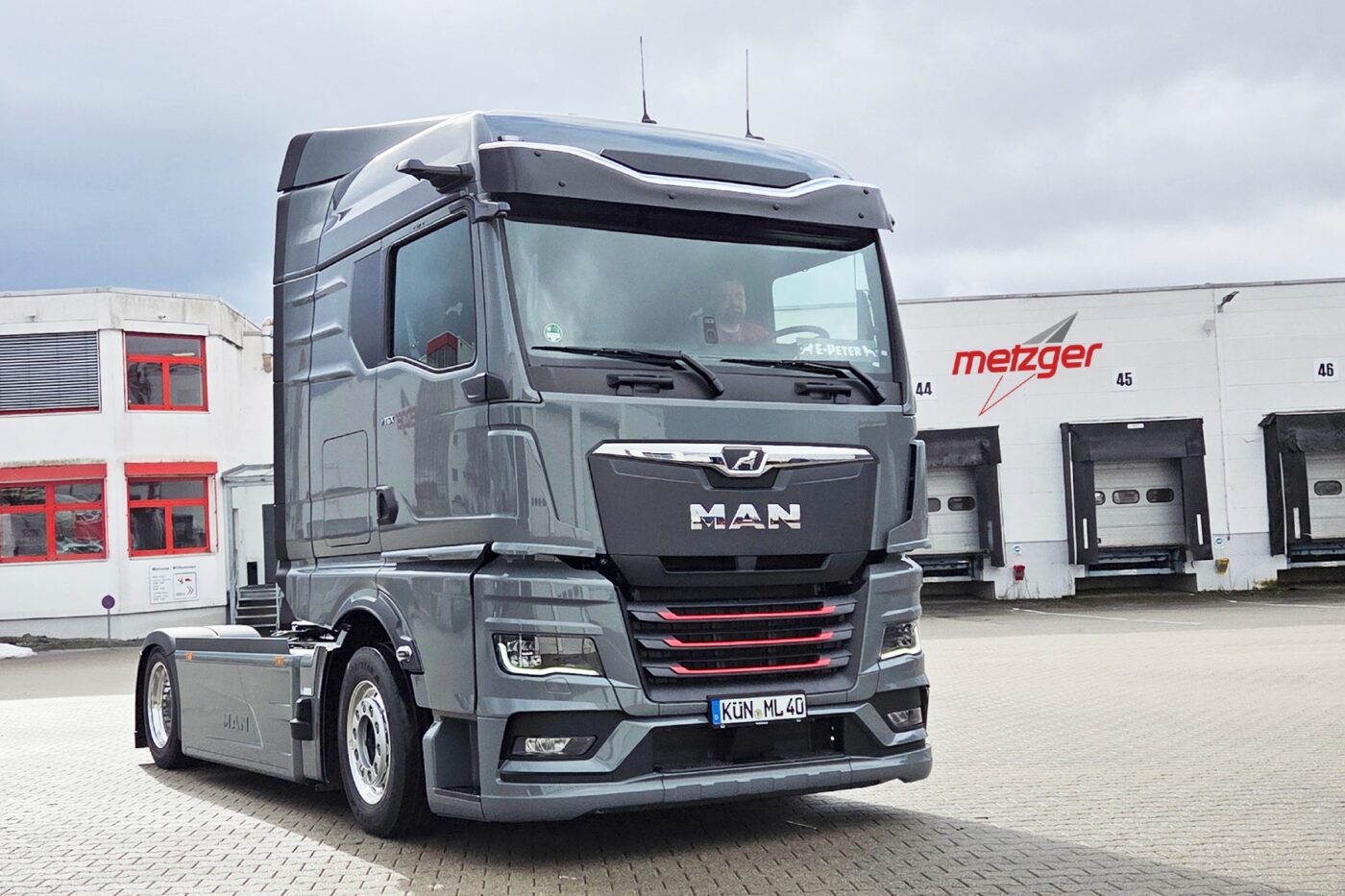 Metzger spedition man etgx e lkw baden wuerttemberg