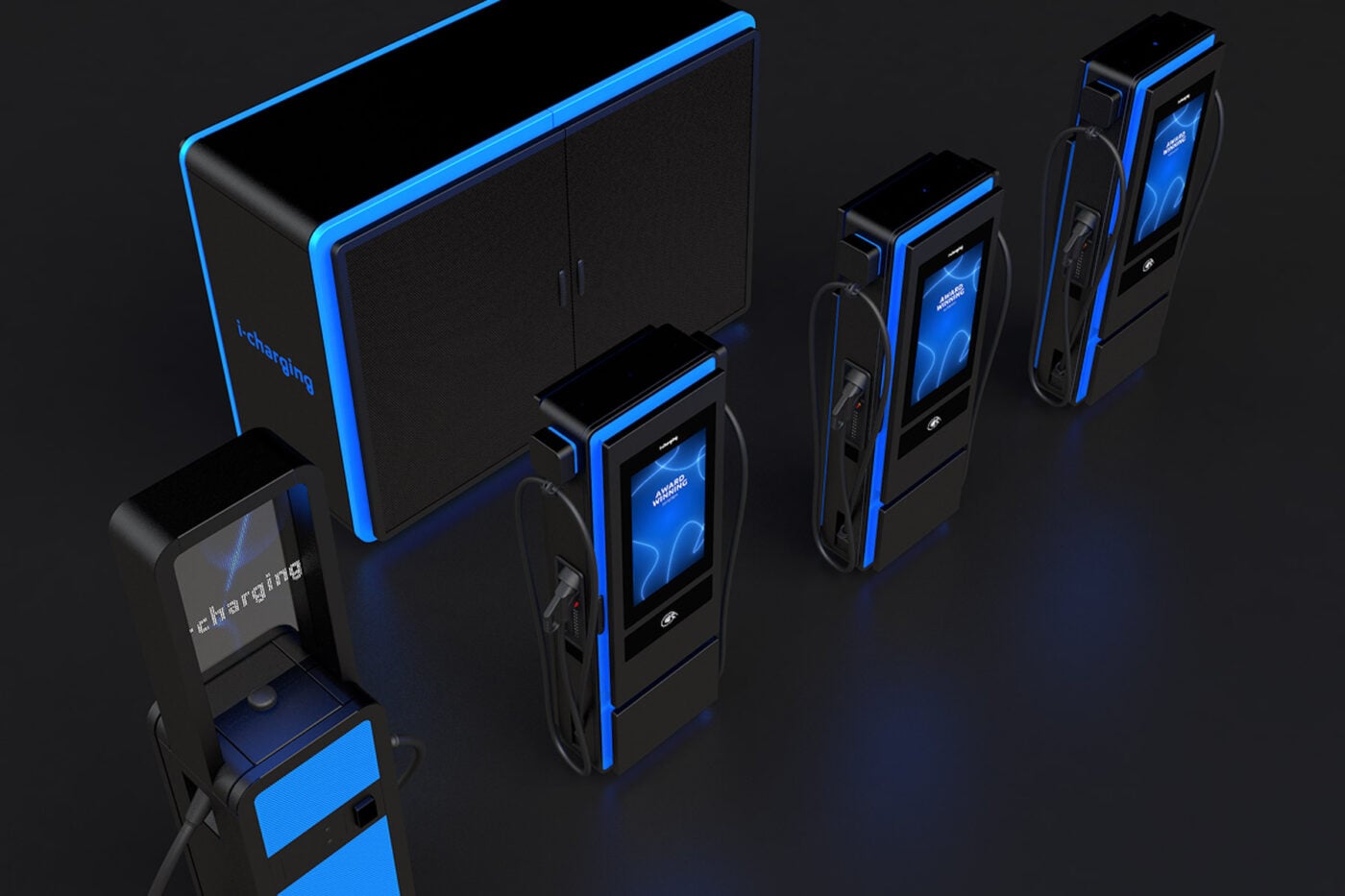 I charging max power unit ladestation dc hpc