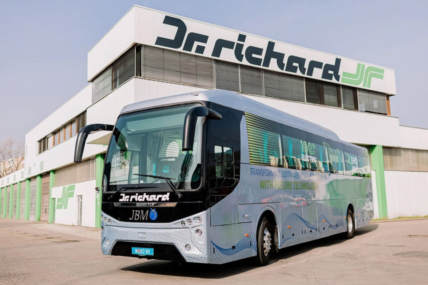 Dr richard yutong t12e reisebus