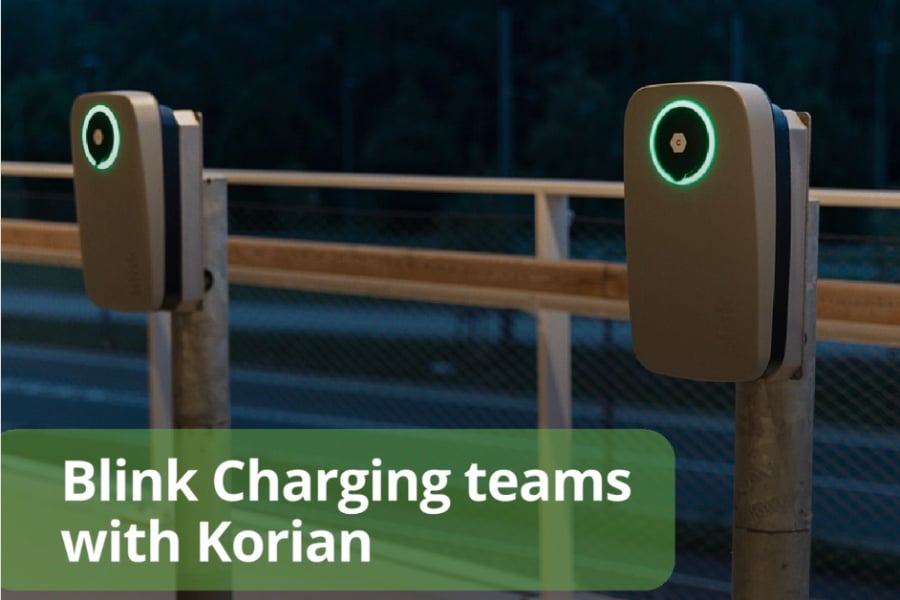 Korian blink charging belgien