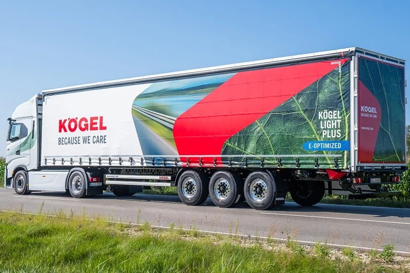 Koegel auflieger e lkw