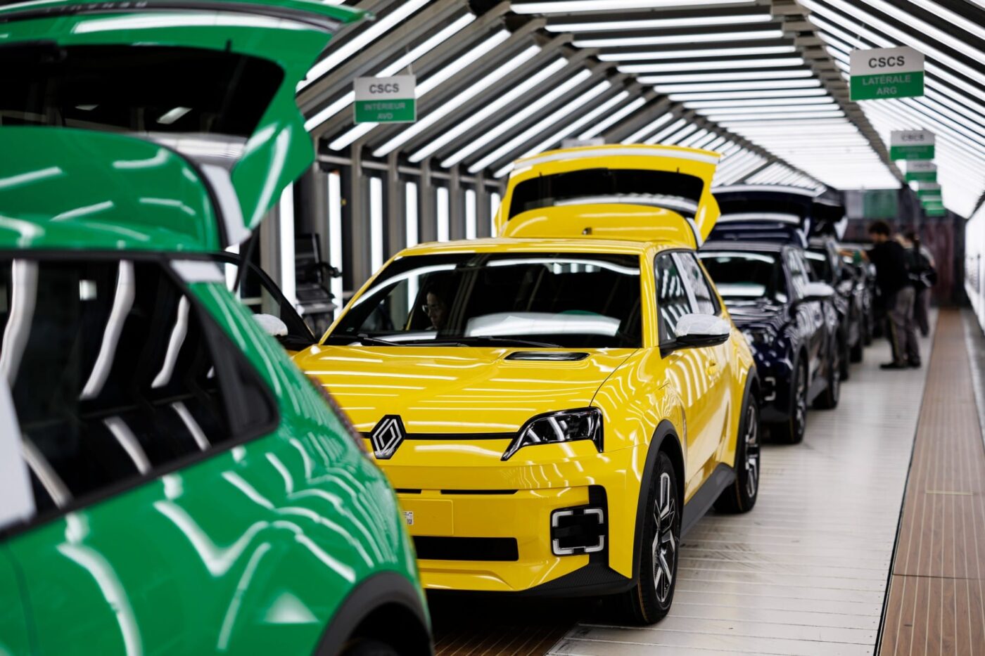 Produktion renault r5 in douai