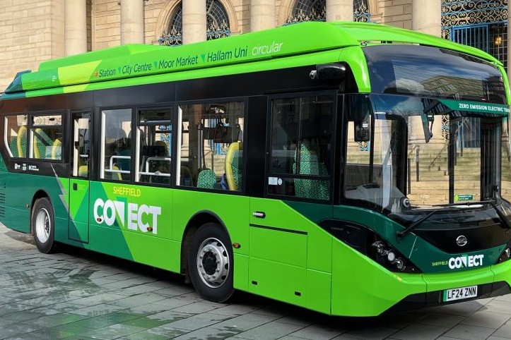 Sheffield electric bus byd uk cropped