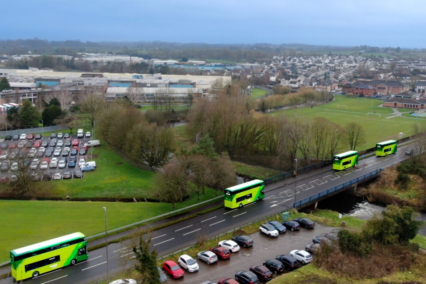 Wrightbus streedeck electroliner ueberfuehrung