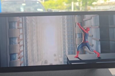Bmw spider man infotainment animation