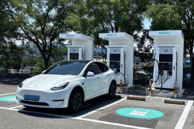Chaevi highway rest stop korea electrive
