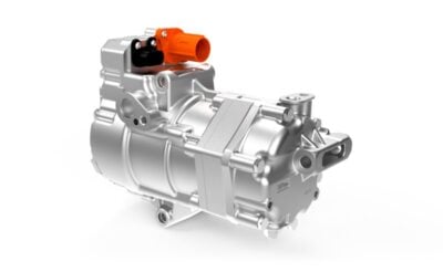 E-Kompressor von Mahle für das Thermomanagement von Elektrofahrzeugen.