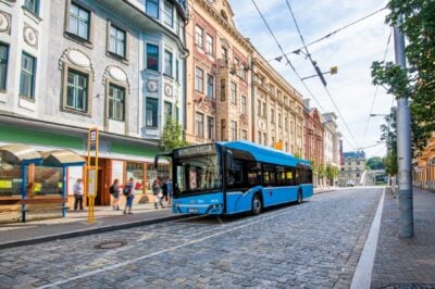 Solaris urbino electric ostrava czech republic cropped