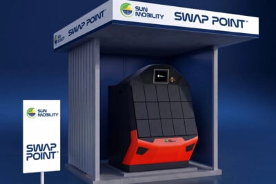 Sun mobility wechselstation mobil afrika