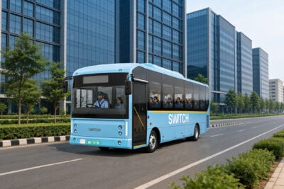 switch mobility eiv9 electric bus Switch Mobility EiV9 electric bus India