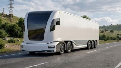 Autonomous truck voltempo electrive