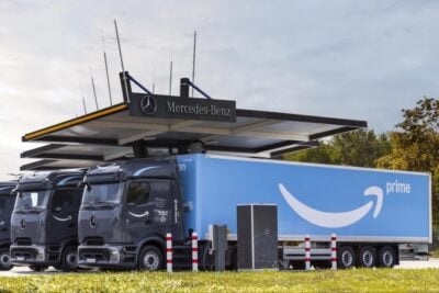 Amazon e lkw mercedes eactros deutschland
