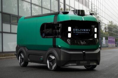 Autonomes Konzeptfahrzeug BOW (Box on Wheels)