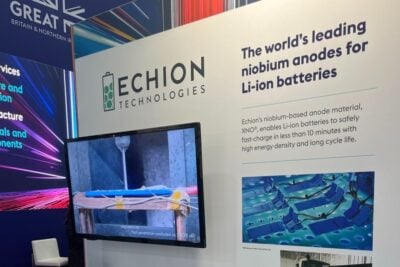 Echion messestand battery show