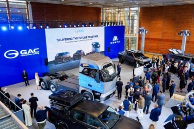 Messestand von GAC Commercial Vehicle auf der IAA Transportation 2026