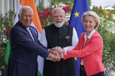 Antonio costa narendra modi and ursula von der leyen at g7 summit cropped