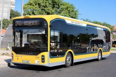 202609 e bus opnv lissabon portugal E bus opnv lissabon portugal