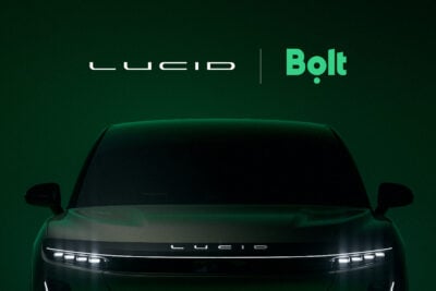 202609 bolt lucid group kooperation ki autonomes fahren Autonomes Fahrzeug von Lucid und Bolt für den geplanten Einsatz in Europa.