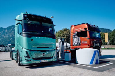 SICHARGE FLEX von Siemens an der OMV-Station in Kufstein