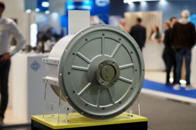 AEM Heavy-Duty-Elektromotor Titan von Advanced Electric Machines auf der IAA Transportation.