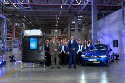 eroffnung und produktionsstart des neuen bmw group werks irlbach strasskirchen Markus Söder bei der Eröffnung des neuen BMW-Werks Irlbach-Straßkirchen.