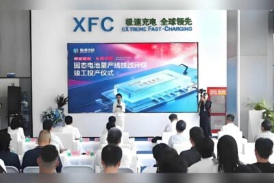 Produktionsstart von Feststoffbatteriezellen bei Greater Bay Technology in Guangzhou