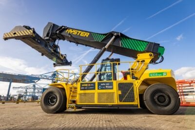 hyster reachstacker rotterdam hafen Hyster reachstacker rotterdam hafen