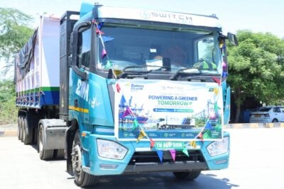 Energy in motion ashwa electric truck dalmia cement cropped