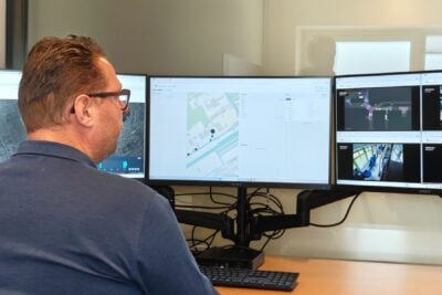 Leitstelle für autonomes Fahren mit Software von Applied Autonomy