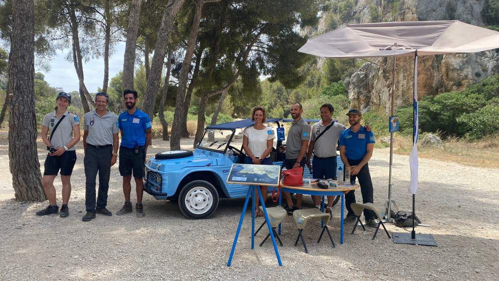 parc calanques méhari électrique